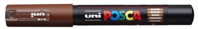 Uni POSCA PC-1M barna marker