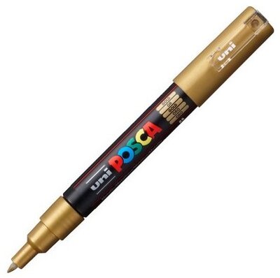 Uni POSCA PC-1M arany marker