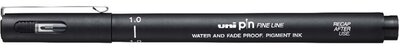 Uni PIN 1 mm fekete rajzmarker