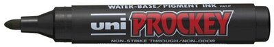 Uni PM-122 Prockey gömb hegyű fekete flipchart marker