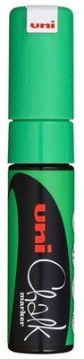 Uni Chalk PWE-8K fluor zöld folyékony krétafilc