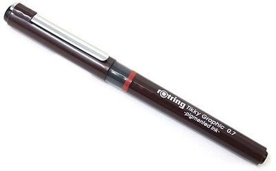 Rotring Tikky Graphic 0,7mm bordó tűfilc