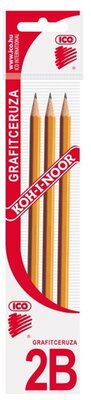 Koh-I-Noor 1770 2B 3db-os grafitceruza