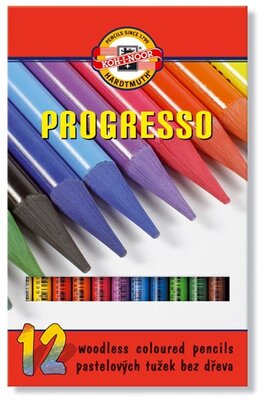 Koh-I-Noor Progresso 8756 12db-os színes ceruza készlet