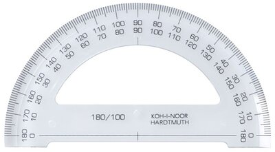Koh-I-Noor 180/100 szögmérő
