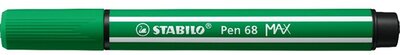 Stabilo Pen 68 MAX vágott hegyű zöld prémium rostirón