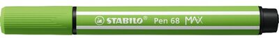 Stabilo Pen 68 MAX vágott hegyű világos zöld prémium rostirón