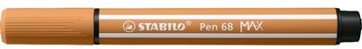 Stabilo Pen 68 MAX vágott hegyű sötét okker prémium rostirón