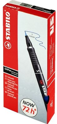 Stabilo OHPen 841"S" 10db/csomag kék permanent marker