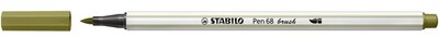 Stabilo Pen 68 brush sárzöld ecsetfilc