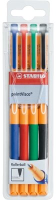 Stabilo Point visco 4db-os rollerirón