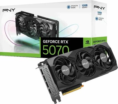 PNY RTX5070 - Triple Fan - VCG507012TFXPB1