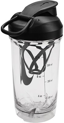 Nike 25 101.2242.910.16 átlátszó fekete shaker kulacs