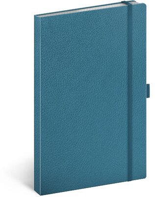 Realsystem Vivella 13 × 21 cm Teal vonalas notesz