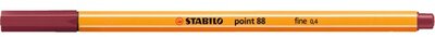 Stabilo Point 88/19 bíborvörös tűfilc