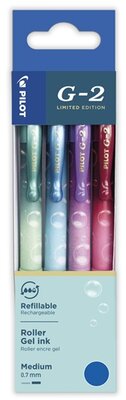 Pilot Bubble G2 2025 4 db/csomag 0,7 mm rollerirón kék tintával