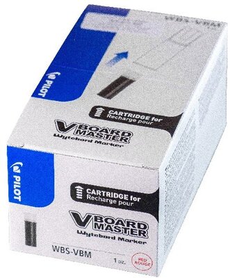 Pilot BeGreen V-Board Master 12 db/csomag piros táblamarker betét