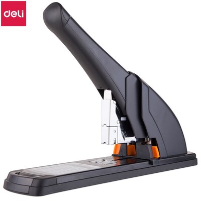 Deli Expert 210 lap fekete nagyteljesítményű tűzőgép