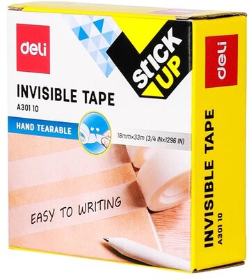 Deli Stick Up írható 18 mm x 33 m ragasztószalag