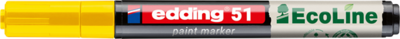 Edding 51 D10 sárga lakkmarker