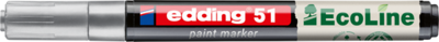 Edding 51 D10 ezüst lakkmarker