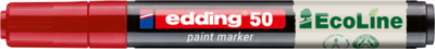 Edding 50 D10 piros lakkmarker