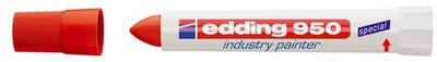 Edding 950 piros permanent ipari jelölőkréta
