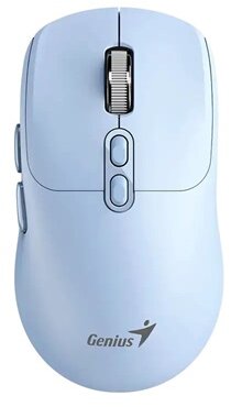 Genius - NX-8080S BT Bluetooth + 2.4G Tiffany Blue csendes egér Copilot gombbal - 31030042402