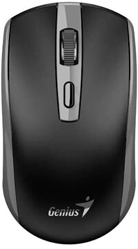 Genius - ECO-8150 Vezeték nélküli újratölthető Copilot fekete/szürke egér - 31030045402