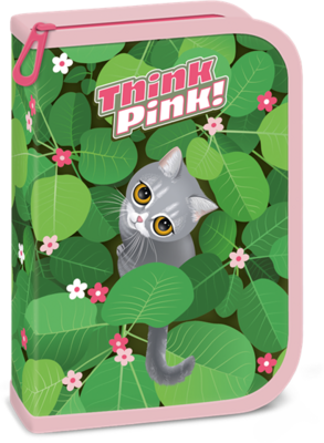 Ars Una Think-Pink 25 (5462) töltött tolltartó