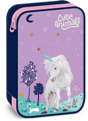 Ars Una Cute Animals Unicorn 25 (5448) többszintes tolltartó