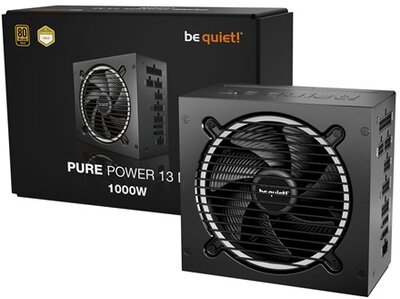 Be Quiet! - PURE POWER 13 M 1000W 80+ Gold ATX 3.1 tápegység - BP028EU