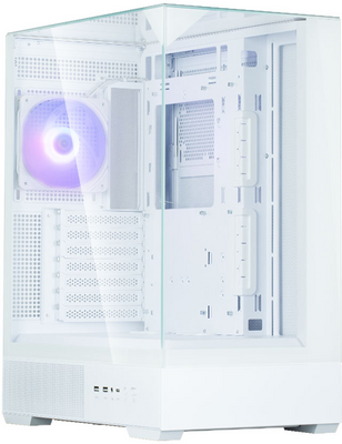 Zalman - P40 Prism WHITE számítógépház - Fehér