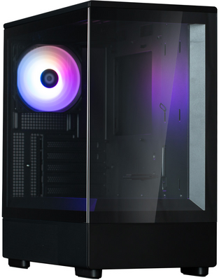Zalman - P10 BLACK számítógépház - Fekete