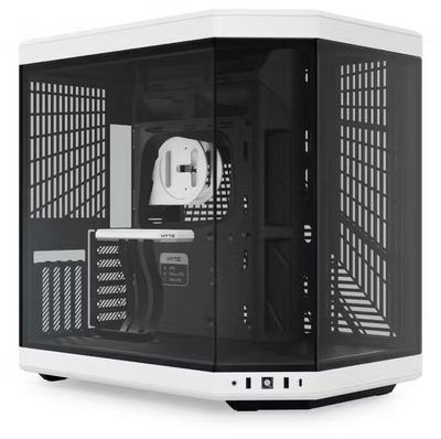 HYTE - Y70 számítógépház - Fehér/Fekete - CS-HYTE-Y70-BW