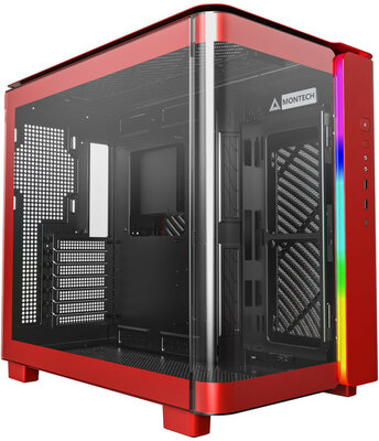 Montech - KING 95 számítógépház - Vibrant Red