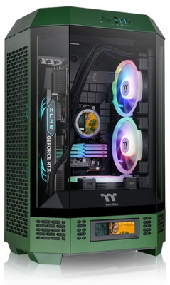 Thermaltake - The Tower 300 számítógépház - Racing Green - CA-1Y4-00SCWN-00