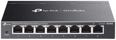 TP-LINK - ES208G Omada 8-Port Gigabit Easy Managed Switch