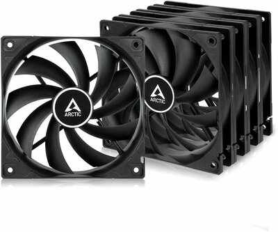 Arctic - F12 PWM Black (5 Pack) - ACFAN00145A