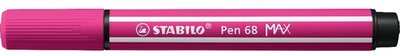 Stabilo Pen 68 MAX vágott hegyű pink prémium rostirón