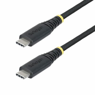 Startech - 2 m USB-C töltőkábel, 240 W (5 A) PD EPR, kétrétegű szilikon/fonott köpeny - S2CEPR2M-USB-CABLE