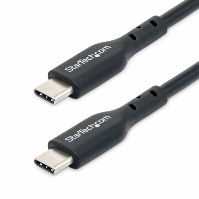 Startech - 4 m-es USB-C töltőkábel, töltés és szinkronizálás, 60 W (3 A) tápellátás - USB2CC4MBKE