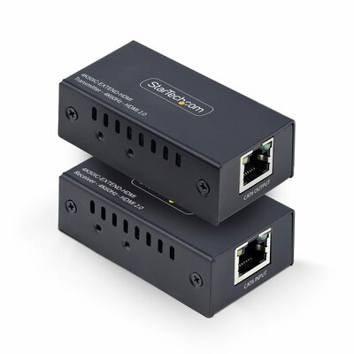 Startech - HDMI hálózati kábelhosszabbító, CAT5e/CAT6, 4K 60Hz HDMI Etherneten keresztül - 4K50IC-EXTEND-HDMI