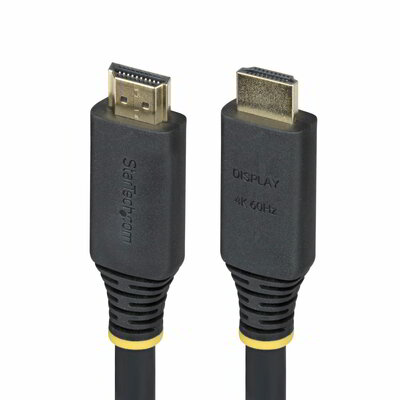 Startech - 10 m-es aktív nagysebességű HDMI kábel, 4K 60Hz/1440p 144Hz - HDMI2-CABLE-4K60-10M