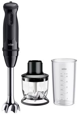 Braun - MQ30.201.MBK MultiQuick 3 fekete botmixer - 0X22111537