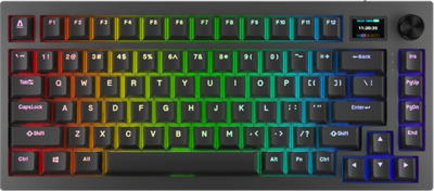 AVAX - GM02 PRO(HU) 75%-os billentyűzet - GATERON G PRO 3.0 YELLOW SWITCH - AVAX_GM02Y_PRO