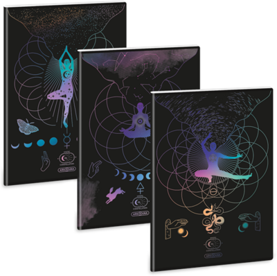 Ars Una Mystic Constellation 25 (5491) A4 extra kapcsos kockás füzet