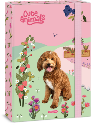 Ars Una Cute Animals Doggie 25 (5458) A4 füzetbox