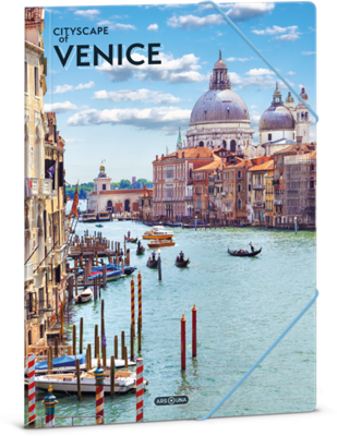 Ars Una Cityscape-Venice 25 (5510) A4 gumis mappa