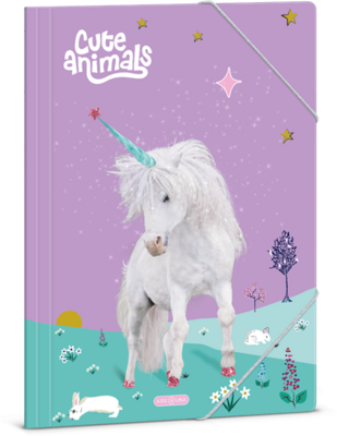 Ars Una Cute Animals Unicorn 25 (5448) A4 gumis mappa